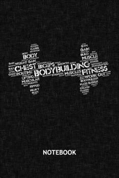 Fitness Bodybuilding: Fitness Trainer NOTEBOOK Grid-lined 6x9 - Fitness Journal A5 Gridded - Fitness Athlete Planner Bouncer 120 Pages SQUARED - Bodybuilder Diary Weight Training Soft Cover