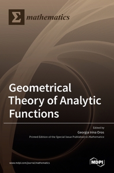 Hardcover Geometrical Theory of Analytic Functions Book