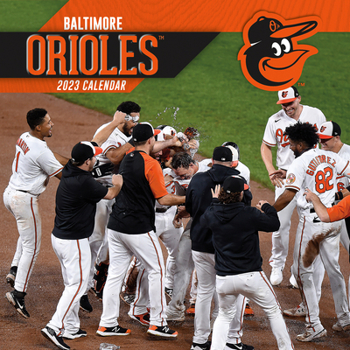 Calendar Baltimore Orioles 2023 12x12 Team Wall Calendar Book