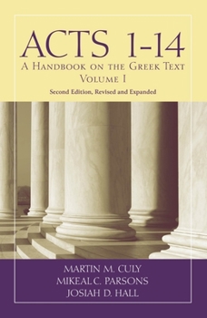Paperback Acts 1-14: A Handbook on the Greek Text Book