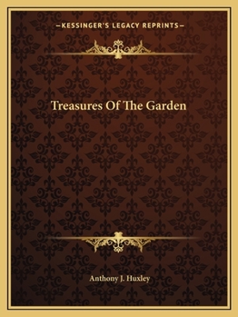 Paperback Treasures Of The Garden Book