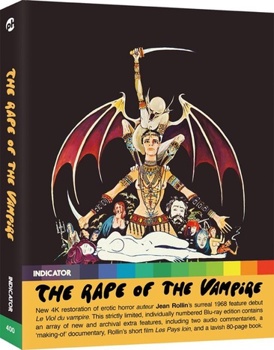 Blu-ray Rape of the Vampire Book