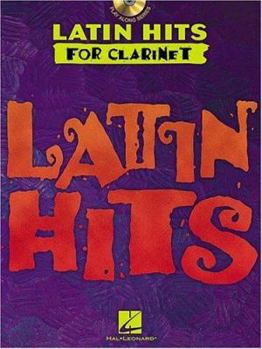 Paperback Latin Hits - Instrumental CD Play Along for Clarinet Book