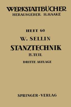 Paperback Stanztechnik: Vierter Teil Formstanzen [German] Book