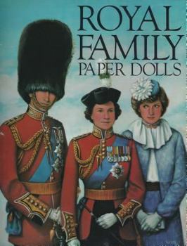 Paperback Paper Doll-Royal Family Book