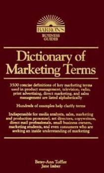 Paperback Dictionary of Marketing Terms Book