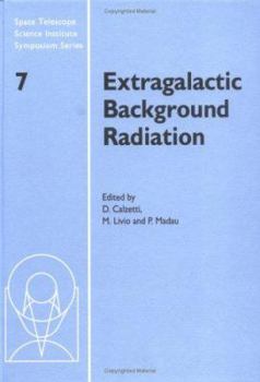 Hardcover Extragalactic Background Radiation Book