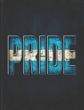 Pride: Nicaragua Heritage Gift for Nicaraguan Coworker from Managua  Undated Planner Daily Weekly Monthly Calendar Organizer Journal