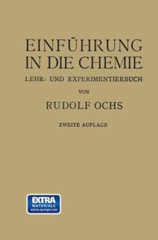 Paperback Einführung in Die Chemie: Ein Lehr-U. Experimentierbuch [German] Book