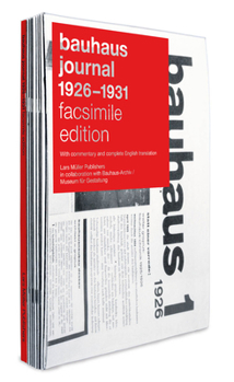 Paperback Bauhaus Journal 1926-1931: Facsimile Edition Book