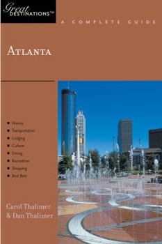 Paperback Explorer's Guide Atlanta: A Great Destination Book