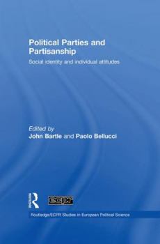 Paperback Political Parties and Partisanship: Social Identity and Individual Attitudes Book