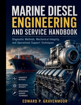 Paperback Marine Diesel Engineering and Service Handbook: Diagnostic Methods, Mechanical Integrity, and Operational Support Techniques Book