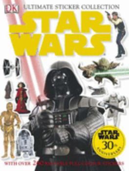Paperback "Star Wars" Ultimate Sticker Collection Book