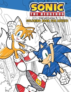 Paperback Sonic the Hedgehog: The Official Adult Coloring Book