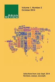 Paperback Asian Review of Books, Volume 1, Number 2: October 2014 Book