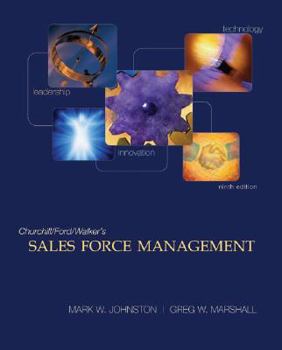 Hardcover Sales Force Management Book