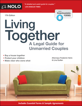 Paperback Living Together: A Legal Guide for Unmarried Couples Book