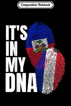 Composition Notebook: French And Haitian Mix DNA Heritage Flag Gift  Journal/Notebook Blank Lined Ruled 6x9 100 Pages