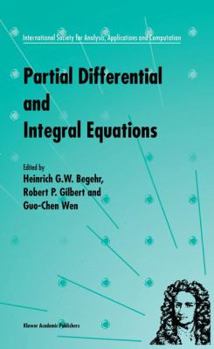 Paperback Partial Differential and Integral Equations Book