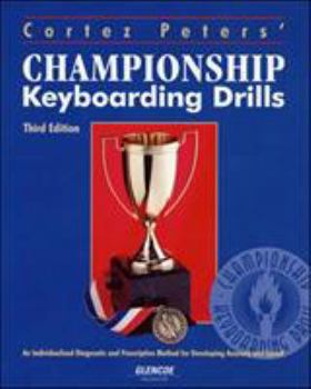 Paperback Cortez Peters' Championship Keyboarding Drills Book