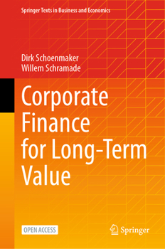 Hardcover Corporate Finance for Long-Term Value Book