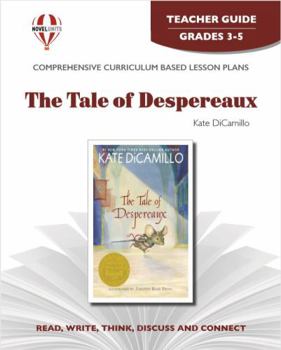Paperback Tale of Despereaux - Teacher Guide by Novel Units Book