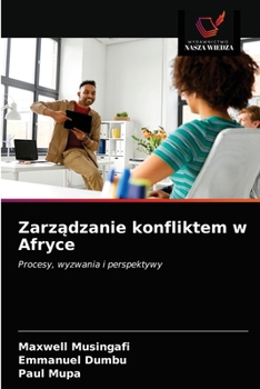 Paperback Zarz&#261;dzanie konfliktem w Afryce [Polish] Book