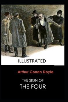 Paperback The Sign of the Four Illustrated Book