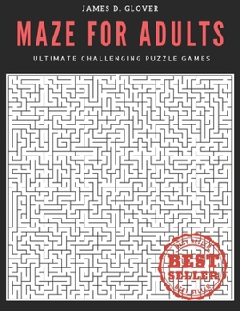 Paperback Maze for Adults: Ultimate Challenging Puzzle Games [Large Print] Book