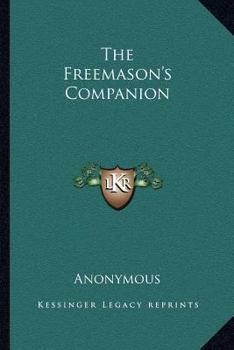The Freemason's Companion