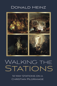 Paperback Walking the Stations Book