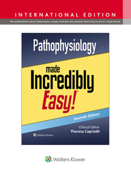 Paperback Lippincott Williams and Wilkins Pathophysiology Made Incredibly Easy!. Book