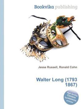 Paperback Walter Long (1793 1867) Book