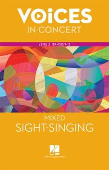 Paperback Hal Leonard Voices in Concert, Level 3 Mixed Sight-Singing Book, Grades 9-12 Book