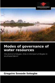 Paperback Modes of governance of water resources Book