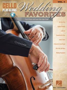 Misc. Wedding Favorites: Cello Play-Along Volume 4 Book