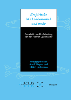 Hardcover Empirische Makroökonomik und mehr [German] Book