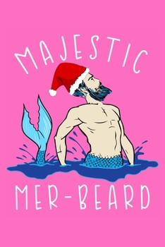 Paperback Majestic Merbeard: Comic Book Notebook Paper Book