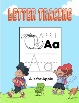Paperback Letter Tracing: Alphabet tracing books for preschoolers Book