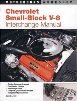 Paperback Chevrolet Small-Block V-8 Interchange Manual Book