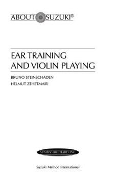 Paperback Ear Training and Violin Playing Book