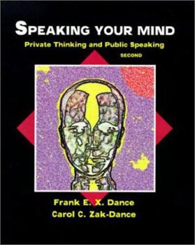 Paperback Speaking Your Mind: Private Thinking and Public Speaking Book