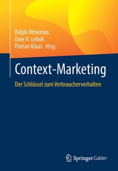 Paperback Context-Marketing: Der Schlüssel Zum Verbraucherverhalten [German] Book