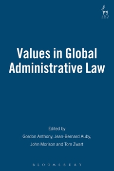 Hardcover Values in Global Administrative Law Book