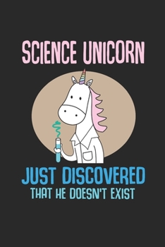 Carnet De Notes: La Réalité Scientifique Licorne Kawaii Cadeau 120 Pages, 6X9 (Environ A5) Journal Ligné (French Edition)