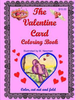 Paperback The Valentine Card Coloring Book