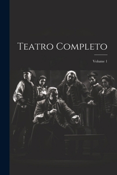 Paperback Teatro Completo; Volume 1 [Spanish] Book