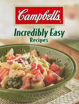 Spiral-bound Campbell's Incredibly Easy Recipes Book
