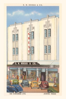 Paperback Vintage Journal Kress Company, Austin, Texas Book